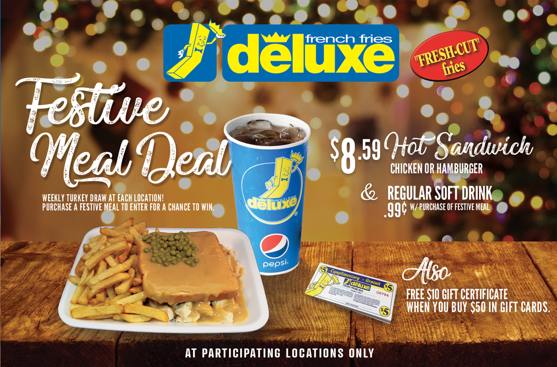 Deluxe French Fries InHouse and Online Specials