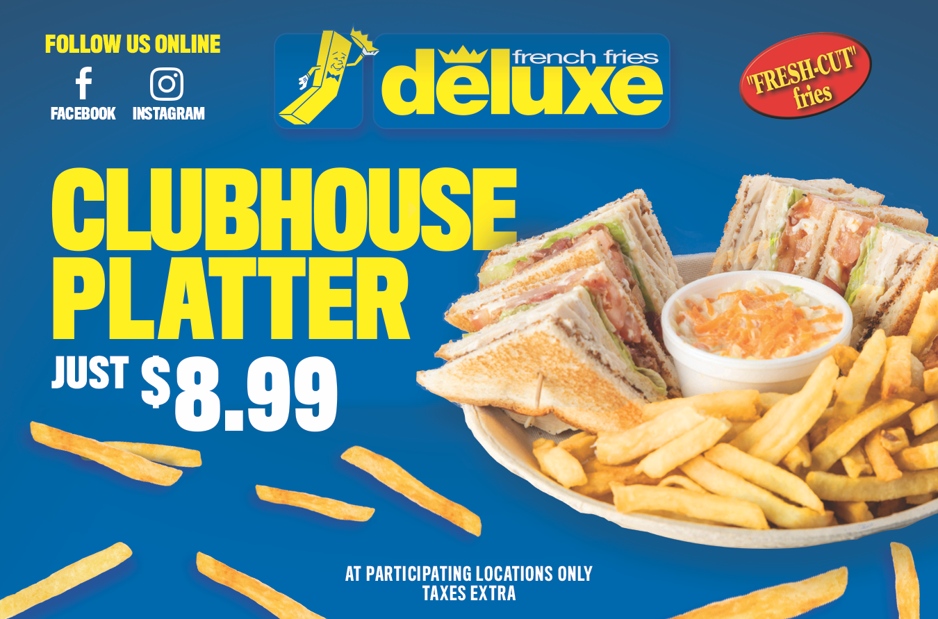 Deluxe French Fries InHouse and Online Specials